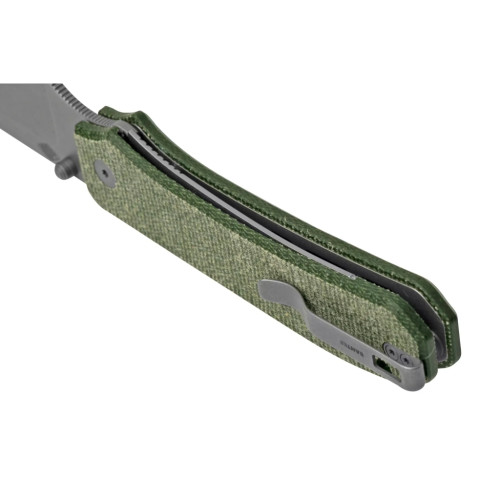 Ніж Weknife Big Banter Dark Green Micarta (WE21045-2)