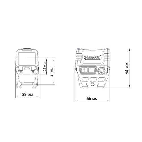 Приціл Holosun AEMS Green 221301 (747001)