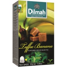 Чай Dilmah Іриска та банан 20х1.5 г (9312631142235)