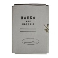 Папка на зав'язках BUROMAX А4, carton 0,4мм (glued flap) (BM.3356)