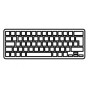 Клавіатура ноутбука TOSHIBA Satellite A500/P500/L350/L500/P300 черная RU New design (V101602AK1/PK130743A11)