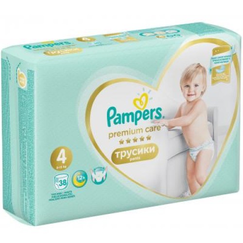 Підгузок Pampers Premium Care Pants Maxi Размер 4 (9-15 кг), 38 шт. (8001090759832)