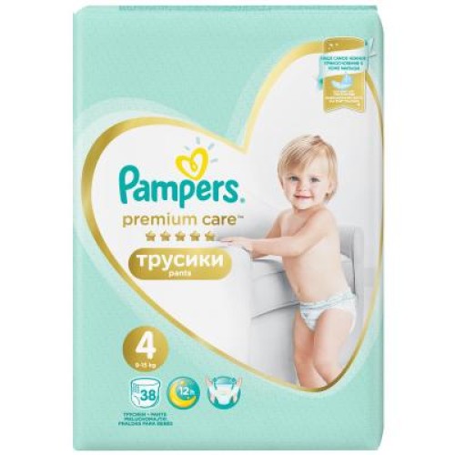 Підгузок Pampers Premium Care Pants Maxi Размер 4 (9-15 кг), 38 шт. (8001090759832)