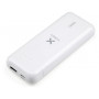 Батарея універсальна Vinga 10000 mAh glossy white (VPB1MWH)