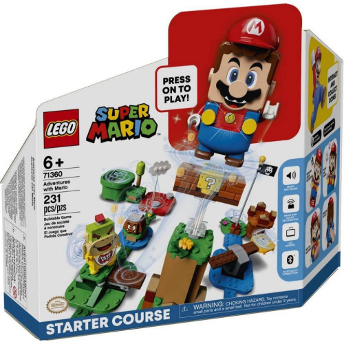 Конструктор LEGO Super Mario Пригоди разом з Маріо (71360)