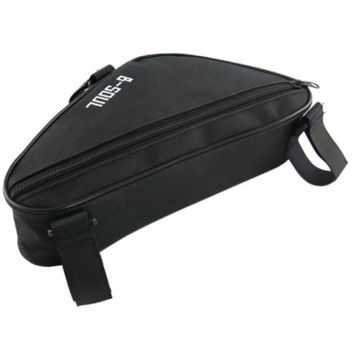 Велосумка нарамна Bravvos BC-BG065 26x13x7 cm Black (BIB-047)