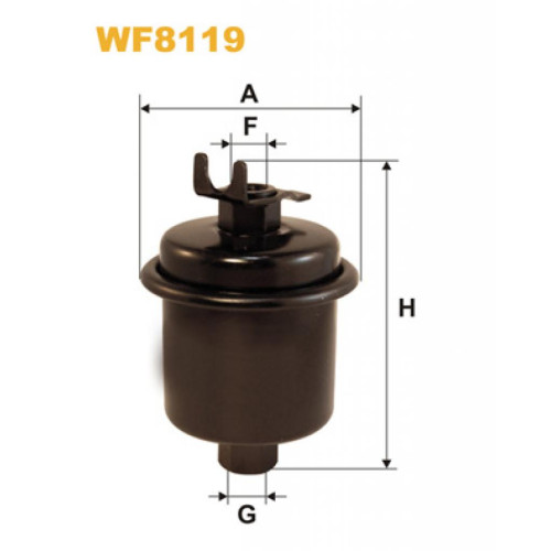 Фільтр паливний Wixfiltron WF8119