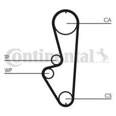 Ремінь ГРМ CONTITECH CT765