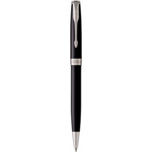 Ручка кулькова Parker SONNET 17 Black Lacquer CT BP (86 132)