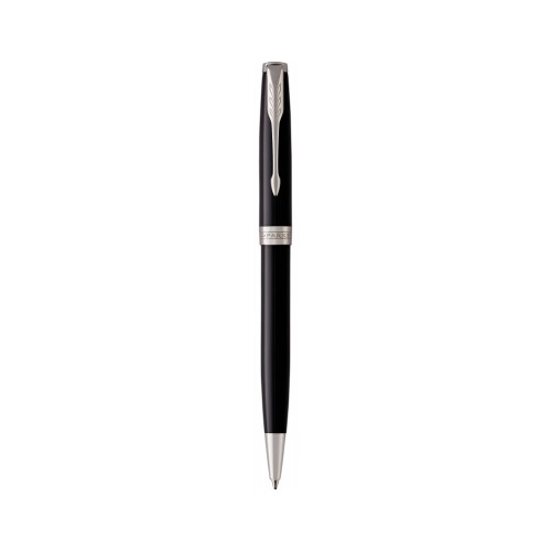 Ручка кулькова Parker SONNET 17 Black Lacquer CT BP (86 132)