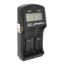 Зарядний пристрій для акумуляторів Liitokala 2 Slots, LCD display, Li-Ion, Ni-Mh, Ni-Cd, + AAAA, С, 10440/.../26650 (Lii-260)