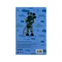 Книга записна Kite Хоробрий кіт, А6, 80 аркушів, клітинка (K22-199-6)