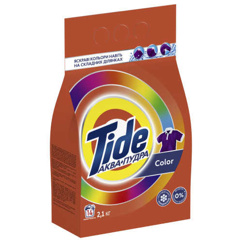Пральний порошок Tide Аква-Пудра Color 2.1 кг (8006540534274)