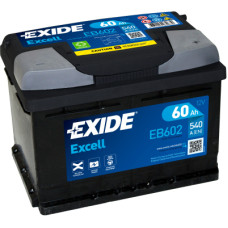 Акумулятор автомобільний EXIDE EXCELL 60Ah Н Ев (-/+) (540EN) (EB602)