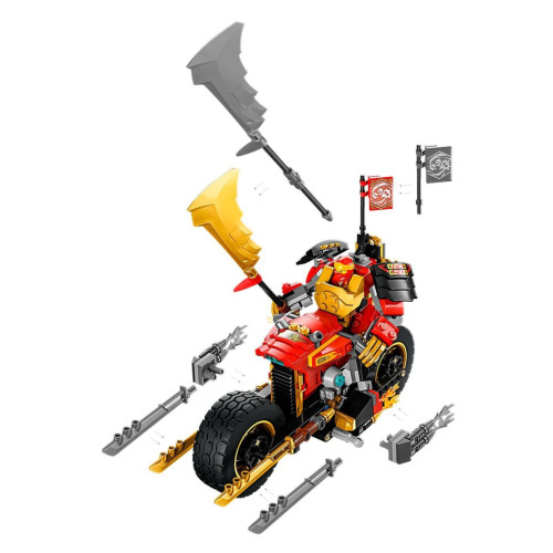 Конструктор LEGO Ninjago Робот-вершник Кая EVO 312 деталей (71783)