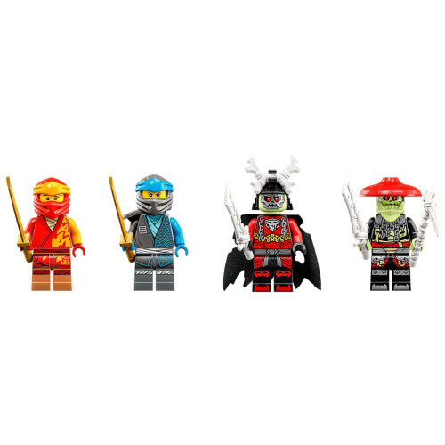 Конструктор LEGO Ninjago Робот-вершник Кая EVO 312 деталей (71783)