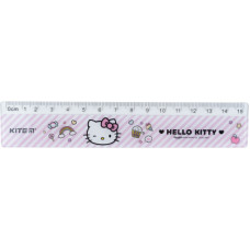 Лінійка Kite пластикова Hello Kitty, 15 см (HK22-090)
