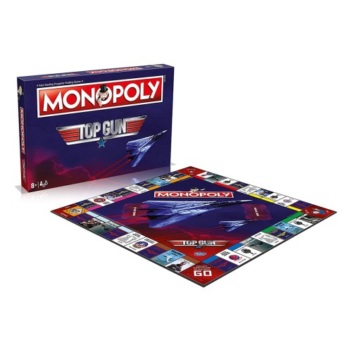 Настільна гра Winning Moves Top Gun Monopoly (WM00548-EN1-6)