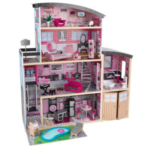 Ігровий набір KidKraft Ляльковий будиночок Sparkle Mansion Dollhouse (65826)