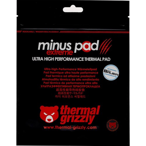 Термопрокладка Thermal Grizzly Grizzly Minus Pad Extreme 120x20x2.0 mm (TG-MPE-120-20-20-R)