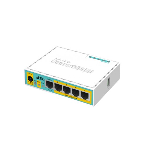 Маршрутизатор Mikrotik hEX PoE lite (RB750UPr2)