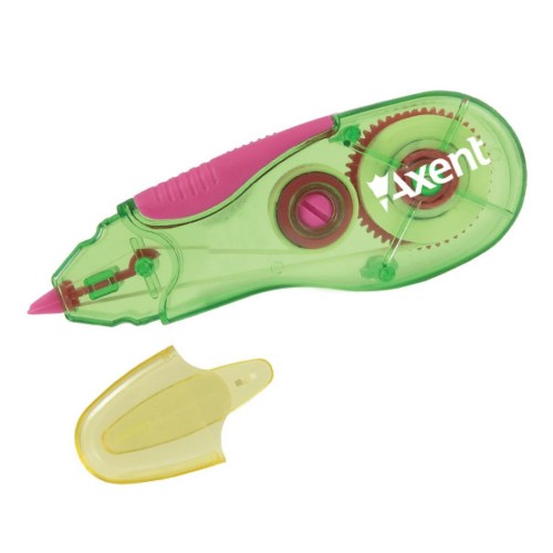 Коректор Axent tape 5мм * 5м, green-pink (7006-02-А)