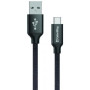 Дата кабель USB 2.0 AM to Type-C 1.0m 2.1А black ColorWay (CW-CBUC003-BK)