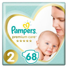 Підгузок Pampers Premium Care Розмір 2 (4-8 кг) 68 шт (8001841104874)