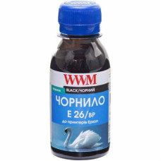 Чорнило WWM Epson XP-600/XP-605/XP-700 100г Black pigm. (E26/BP-2)