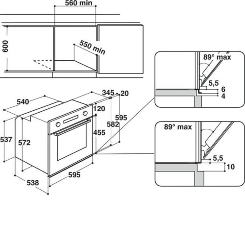 Духова шафа Whirlpool AKZ96270IX