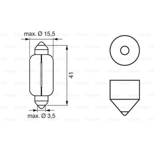 Автолампа Bosch 21W (1 987 302 230)