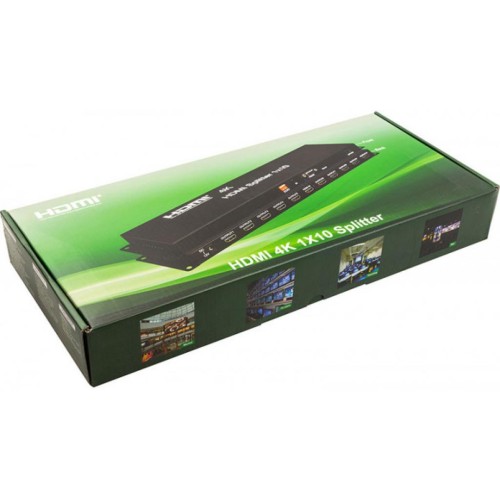 Розгалужувач PowerPlant HDMI 1x10 V1.4 (CA912506)