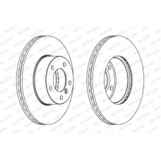 Гальмівний диск FERODO DDF1536