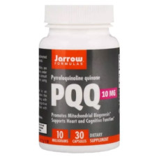 Антиоксидант Jarrow Formulas Пірролохінолінхінон PQQ, 10 мг, 30 капсул (JRW-12031)