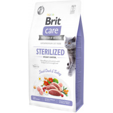Сухий корм для кішок Brit Care Cat GF Sterilized Weight Control 7 кг (8595602540785)
