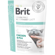 Сухий корм для кішок Brit GF VetDiets Cat Struvite 400 г (8595602528288)