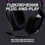 Навушники Logitech G535 Lightspeed Wireless Gaming Headset Black (981-000972)