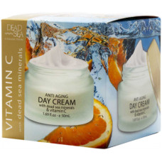 Крем для обличчя Dead Sea Collection Vitamin C Day Cream денний проти зморшок 50 мл (830668009547)
