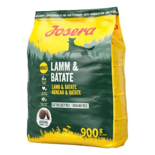 Сухий корм для собак Josera Lamm&Batate 900 г (4032254753728)