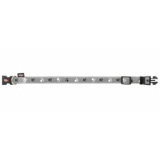 Нашийник для тварин Trixie Silver Reflect світловідбиваючий M-L 35-55 см/20 мм сірий (4011905122236)