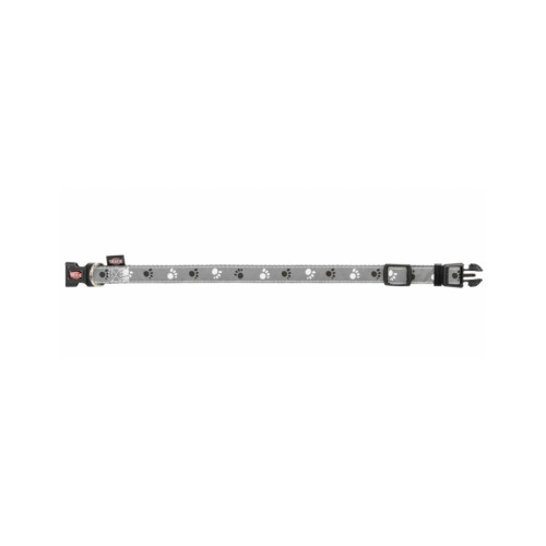 Нашийник для тварин Trixie Silver Reflect світловідбиваючий M-L 35-55 см/20 мм сірий (4011905122236)
