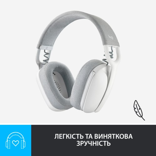 Навушники Logitech Zone Vibe 100 Wireless Off-White (981-001219)