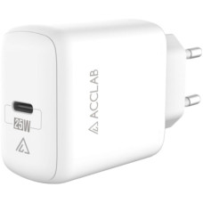 Зарядний пристрій ACCLAB AL-TC125 1хType-C 5В/3A/25W QC/PD3.0 (1283126538841)