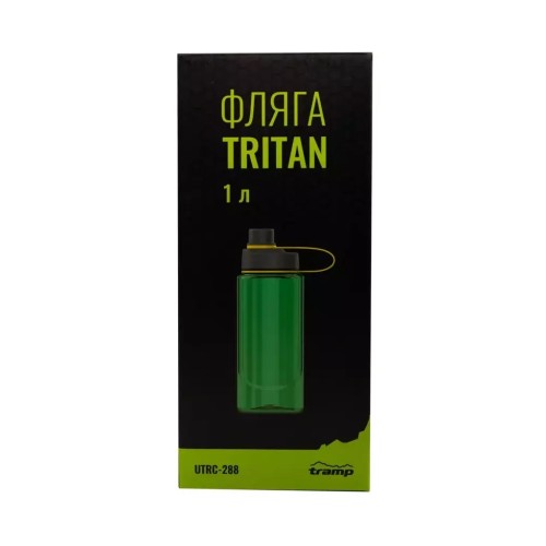 Пляшка для води Tramp Тритан 1 л Green (UTRC-288-green)