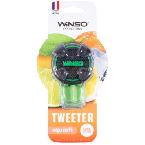 Ароматизатор для автомобіля WINSO Tweeter Squash 8мл (530860)