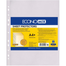 Файл Economix А4+ 30 мкм помаранчевий, 100 штук (E31106-50)
