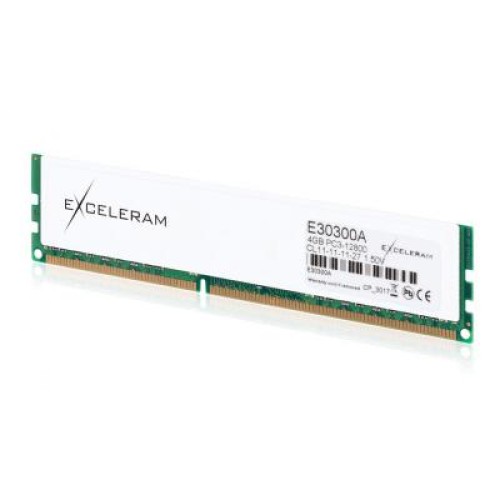 Модуль пам'яті для комп'ютера DDR3 4GB 1600 MHz Heatsink: white Sark eXceleram (E30300A)