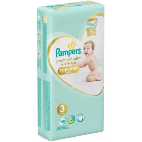 Підгузок Pampers Premium Care Pants Midi Размер 3 (6-11 кг), 48 шт. (8001090759795)