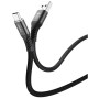 Дата кабель USB 2.0 AM to Type-C 1.0m Jagger T-C814 Black T-Phox (T-C814 black)