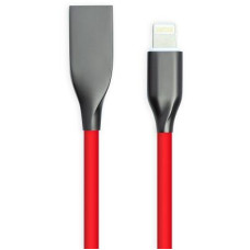 Дата кабель USB 2.0 AM to Lightning 2.0m red PowerPlant (CA911417)